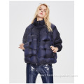 Trendy Clothing Sleeves Detachable Puffer Jacket for Women